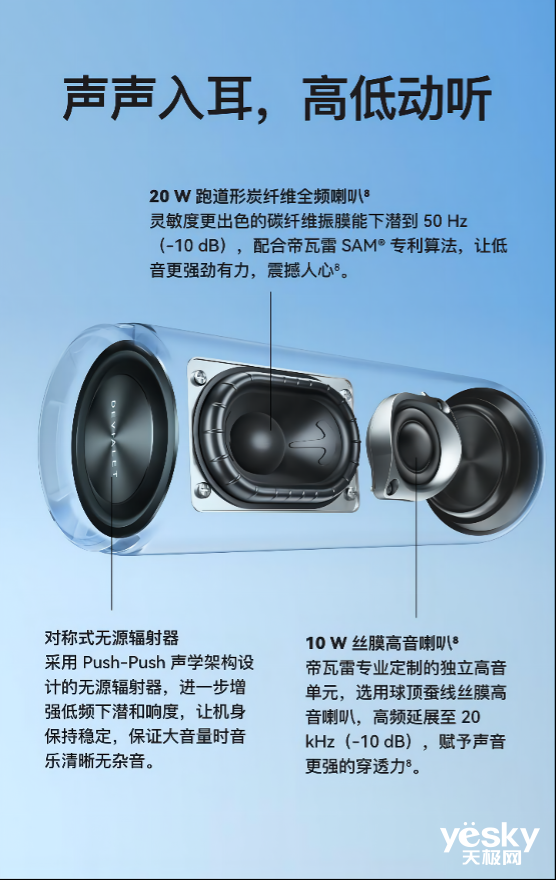 华为 Sound Joy发布：26小时续航+帝瓦雷音效，便携音箱界的佼佼者